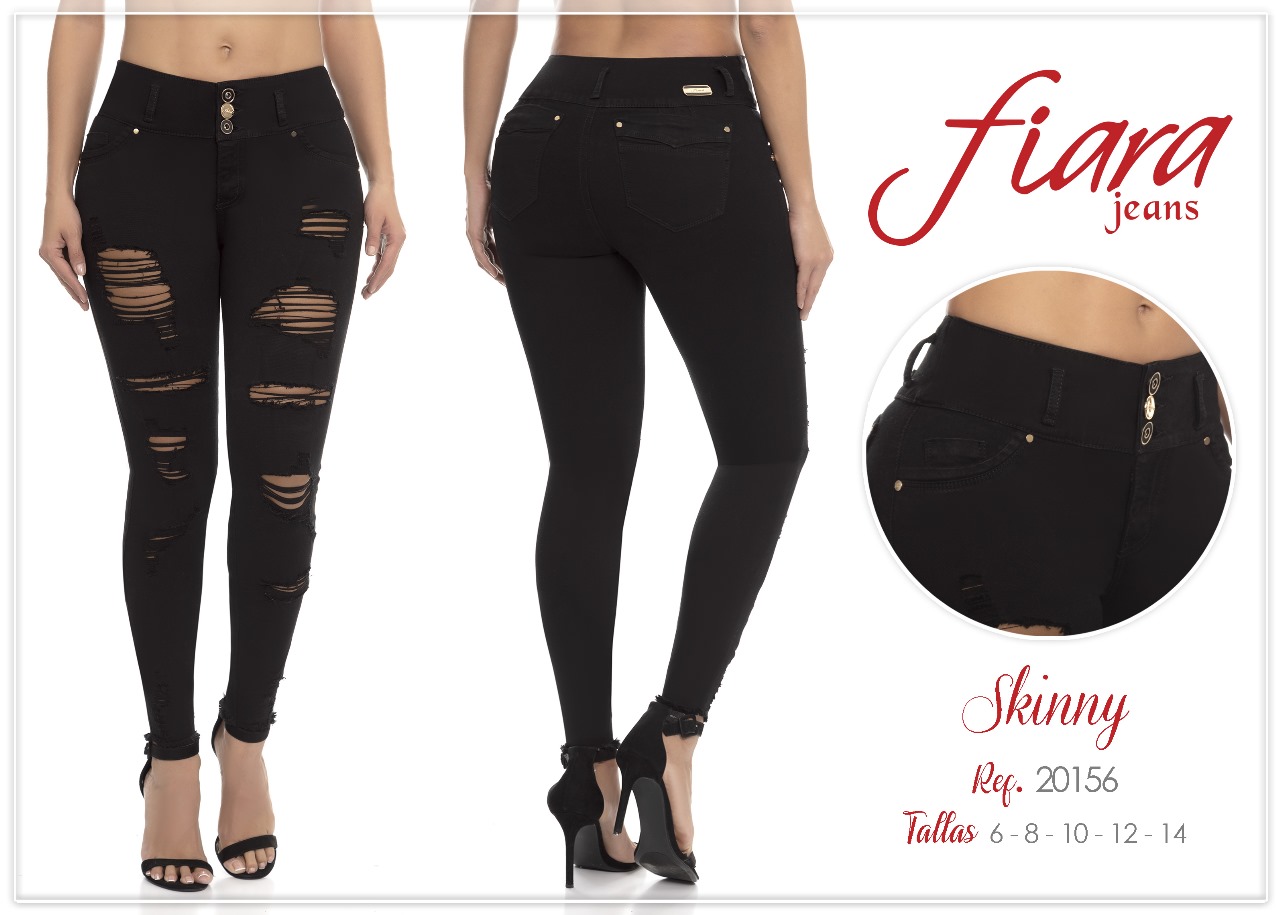 WhatsApp Image 2025-11-09 at 23.07.44 (2) Ref. 20156 | Skinny Destroyed Tiro Medio - Imagen 1