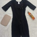 Faja Short Media Pierna con Mangas + Cierre Lateral